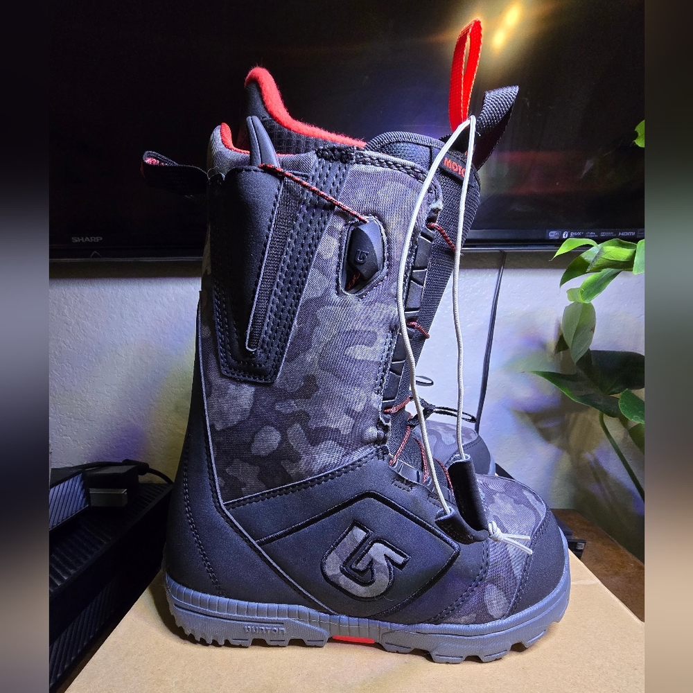 Burton Black and Gray Snowboard Boots